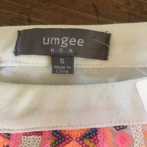 UMGEE Sequin Shorts NWT size S SO FAB!!! - Picture 2 of 3